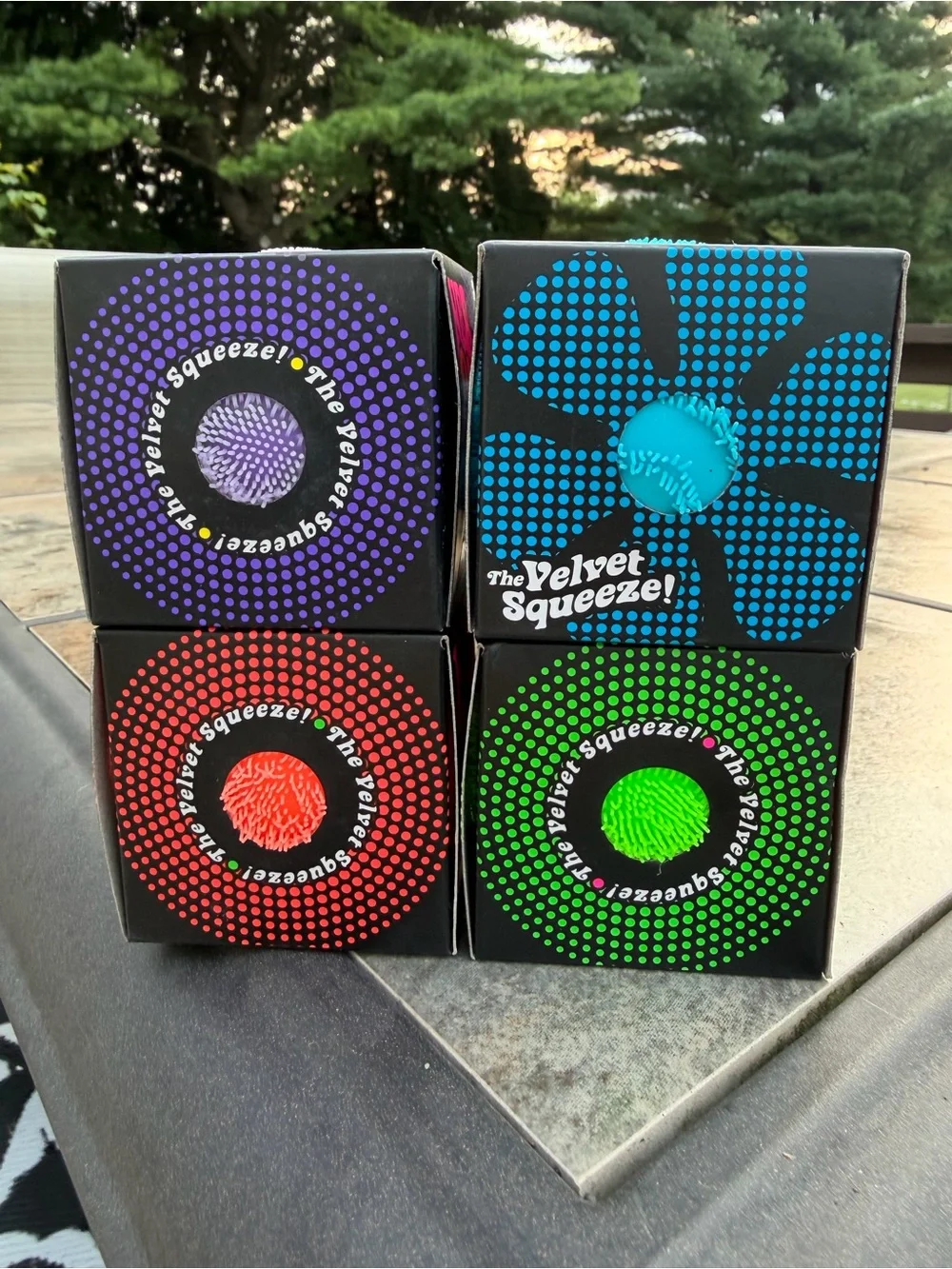 NeeDoh Fuzz Ball Party Bundle of 4